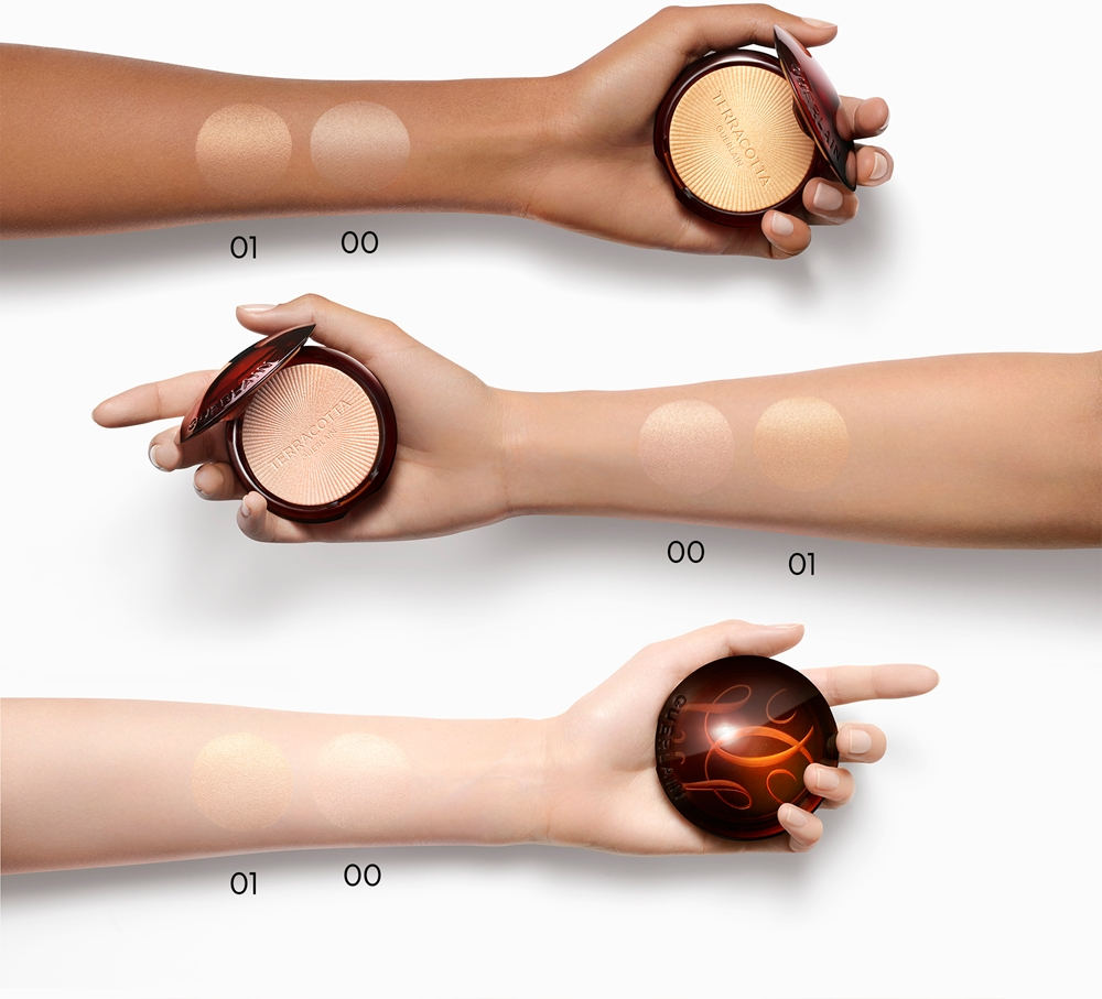 GUERLAIN Terracotta Luminizer - Светящаяся бронзирующая пудра оттенок 01 Warm Gold, 7 g