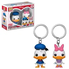 Брелок Funko POP! Keychain: Disney: Donald: 2PK Donald & Daisy