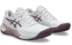 Женские теннисные кроссовки Asics Gel-Challenger 14 Clay - white/dusty mauve