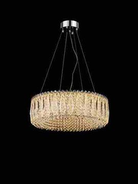 A19-ф600*H200(1200) CHROME (1) Люстра NW