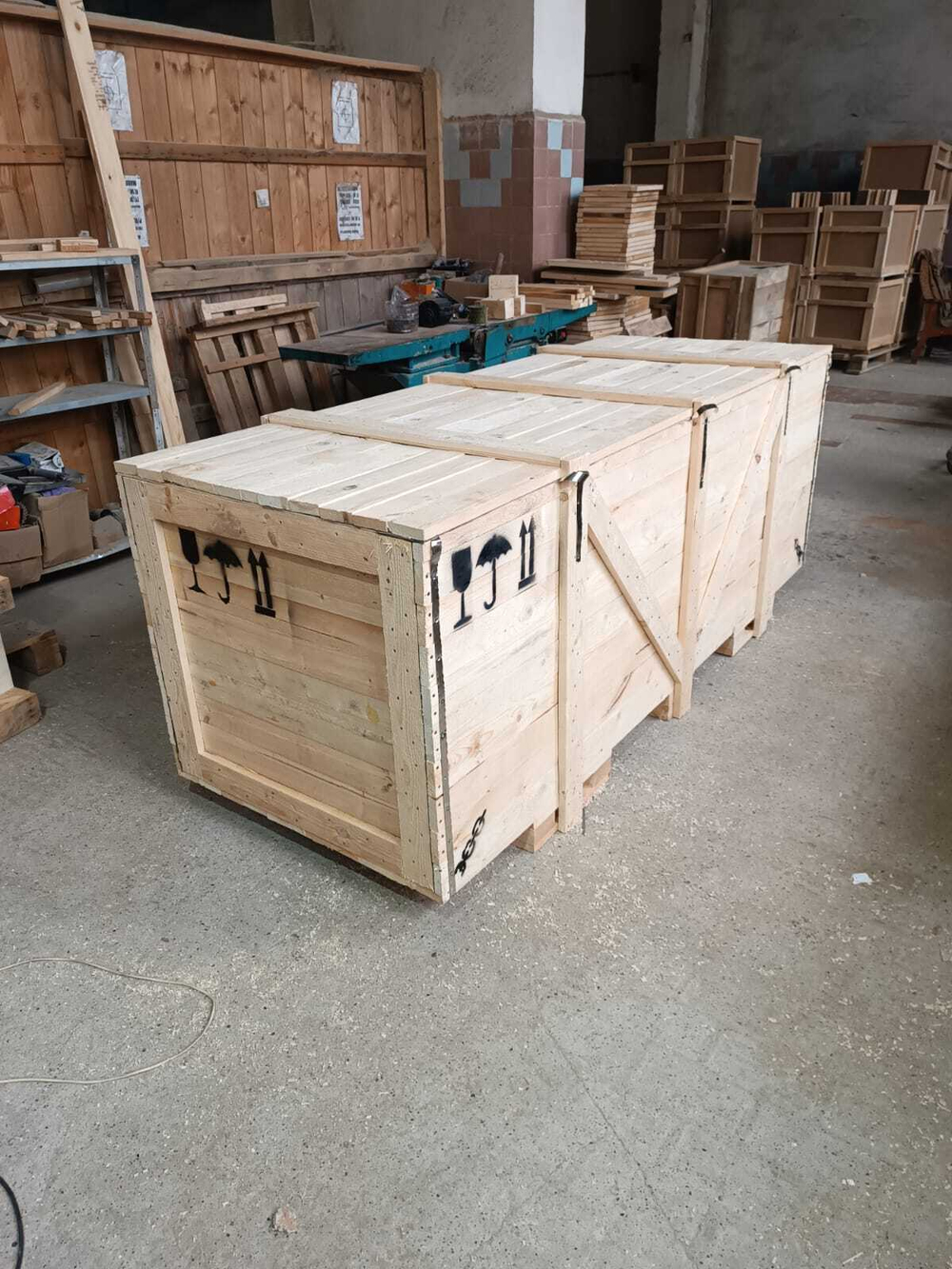 Ящик деревянный