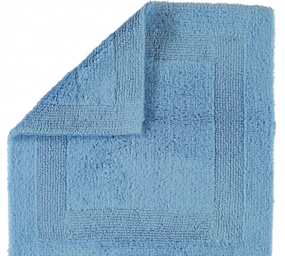 Коврик для ванной 60х60 Cawo Frottier голубой 188