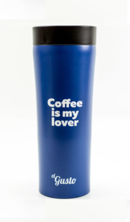 Автокружка el Gusto «Coffee is my lover» blue