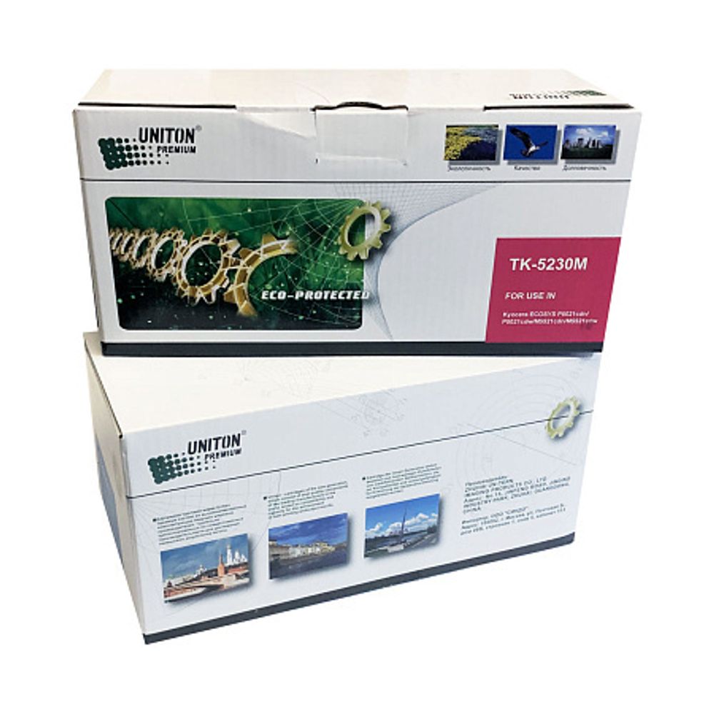 Тонер-картридж UNITON, аналог KYOCERA TK-5230M для ECOSYS P5021/M5521 (2,2K) пурпурный
