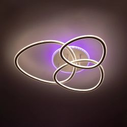 Citilux TRIO CL215B130 Люстра потолочная с пультом Белая