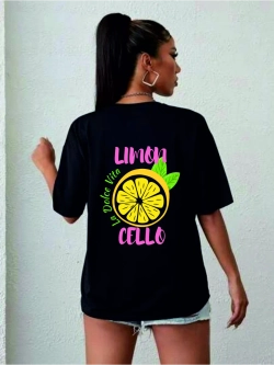 Футбола черная оверсайз LIMONCELLO