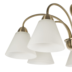 Потолочная люстра на штанге MyFar Anna MR1453-7C