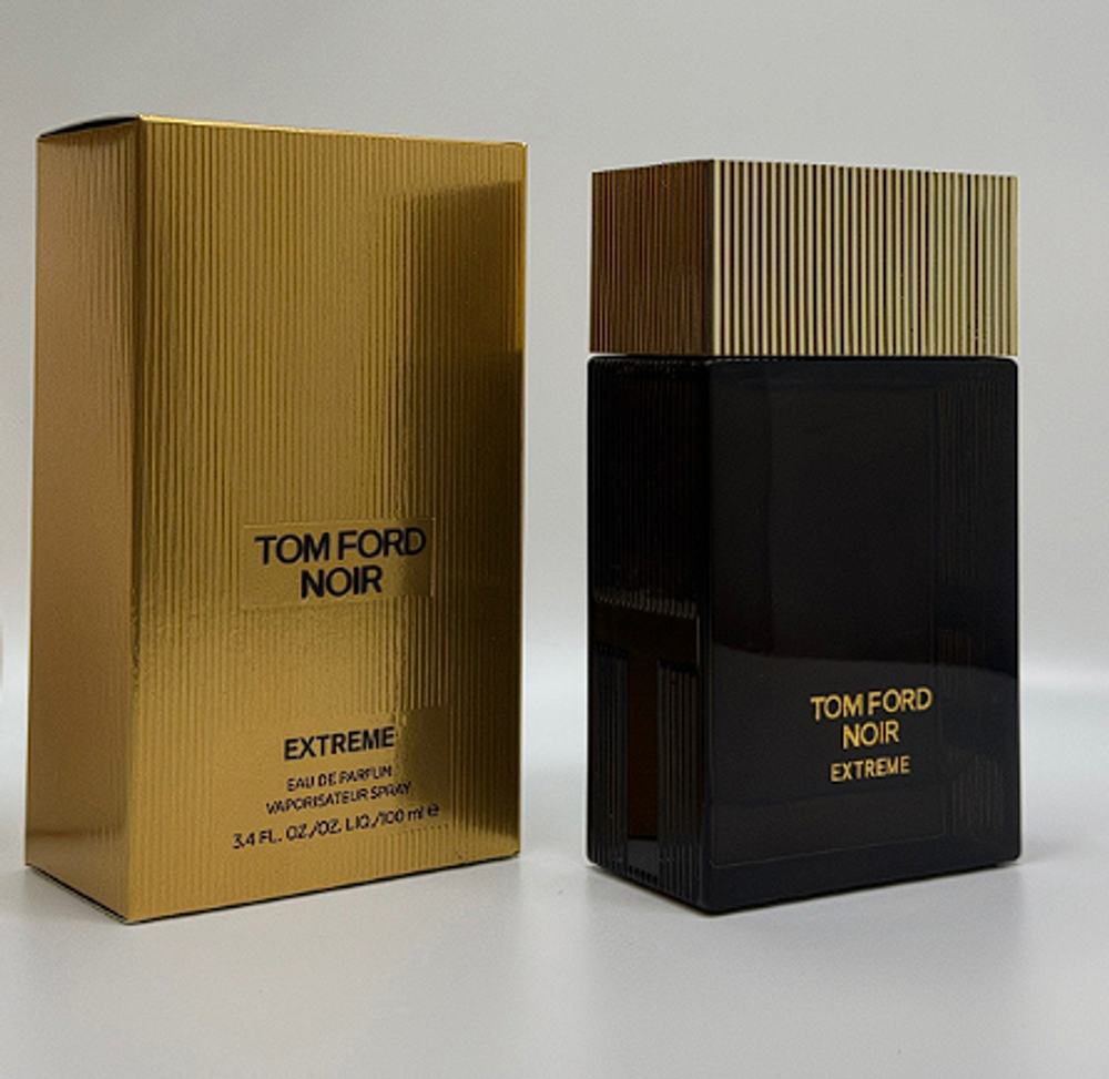 Tom Ford Noir Extreme 100ml (Коробка парфюма без слюды, парфюм новый, распаковка для фото)