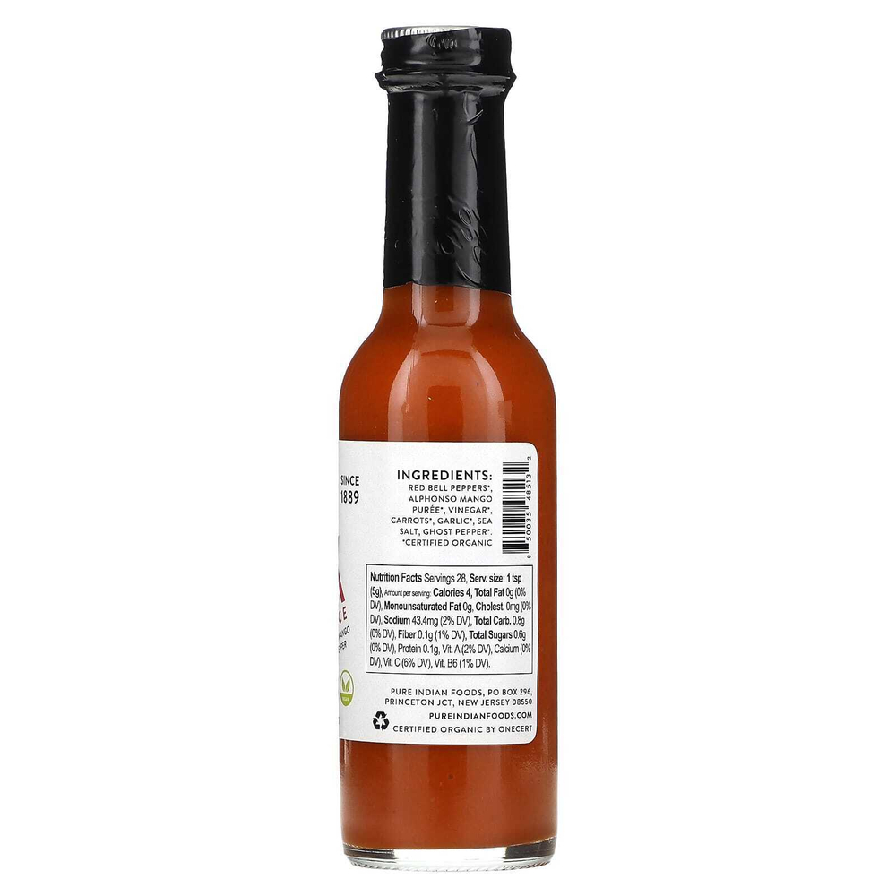 Pure Indian Foods, Острый соус, 141 г (5 унций)