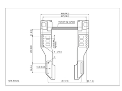 4х-тактный лодочный мотор SUZUKI DF70ATL