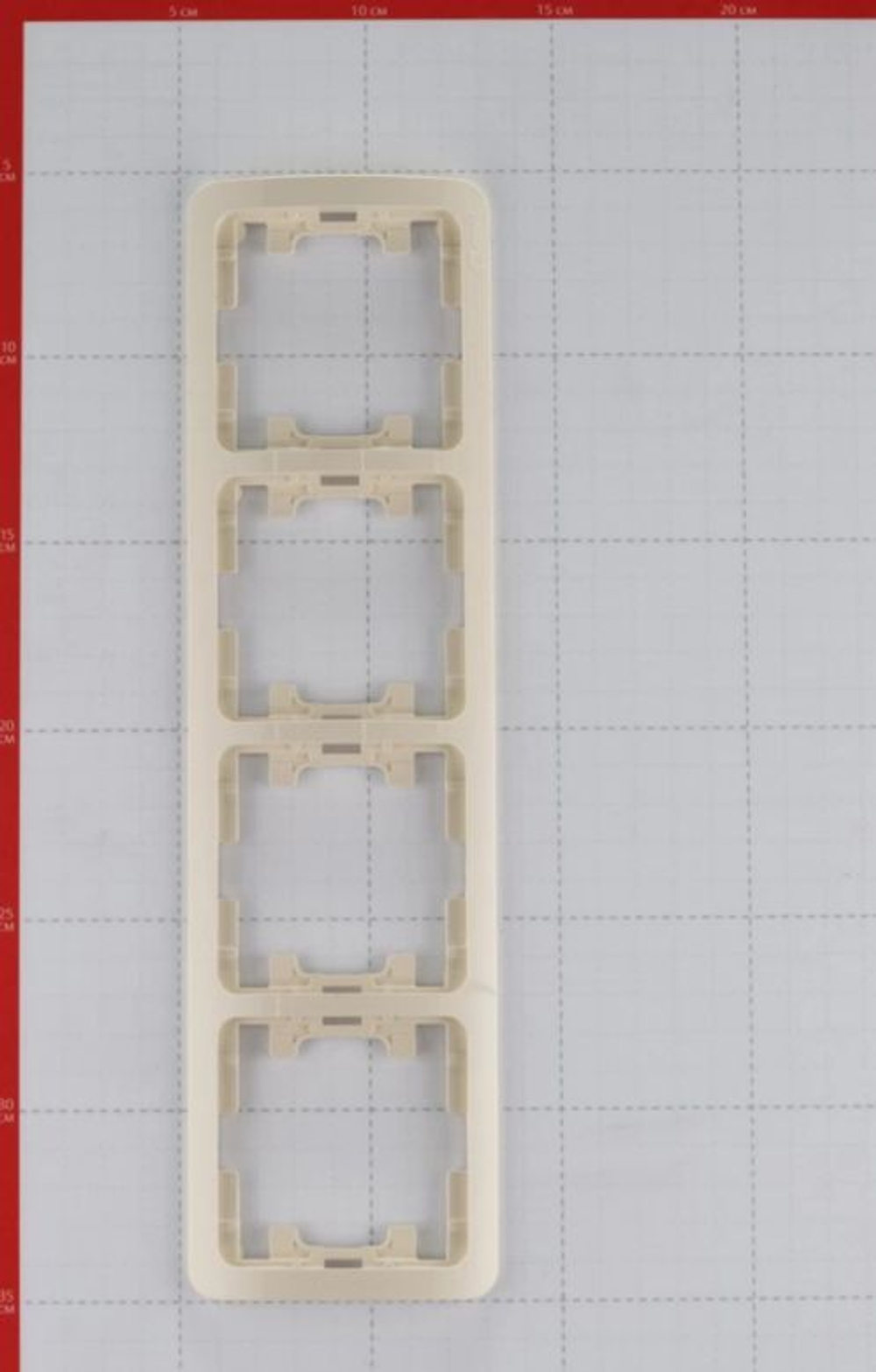 Рамка 2-я горизонтальная Makel Mimoza белая 22012