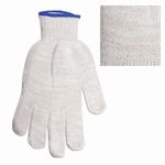 Перчатки х/б, 1 ПАРА, 7 класс, 70г, 233текс, ПВХ протетор, LAIMA ПРЕМИУМ, европодвес, БЕЛЫЕ, 601913