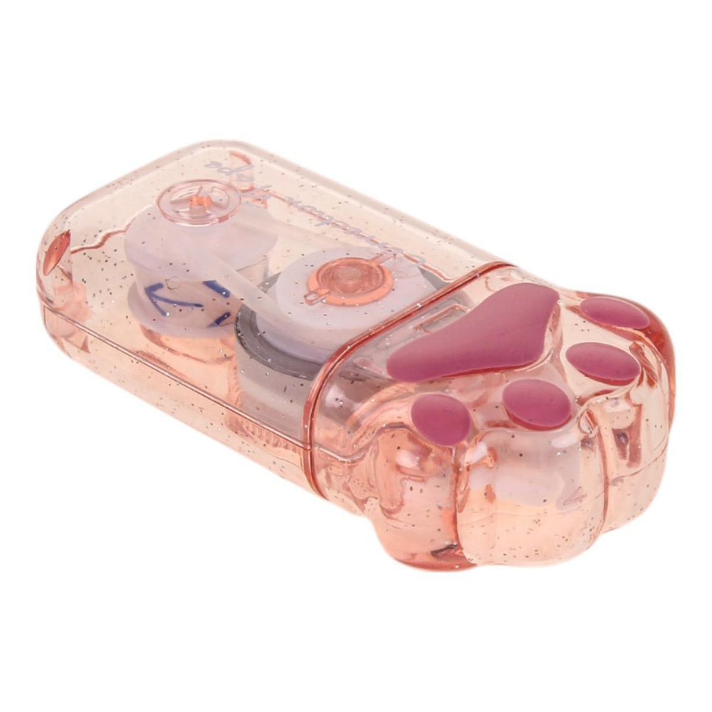 Корректирующая лента "Лапка" в пакете на картоне 3 цвета микс