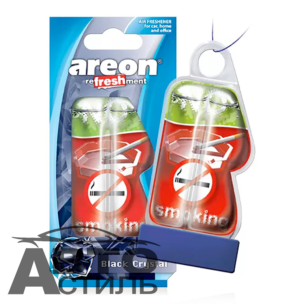 Ароматизатор гелевый AREON  ЧЕРНЫЙ ЛЕД поштучно