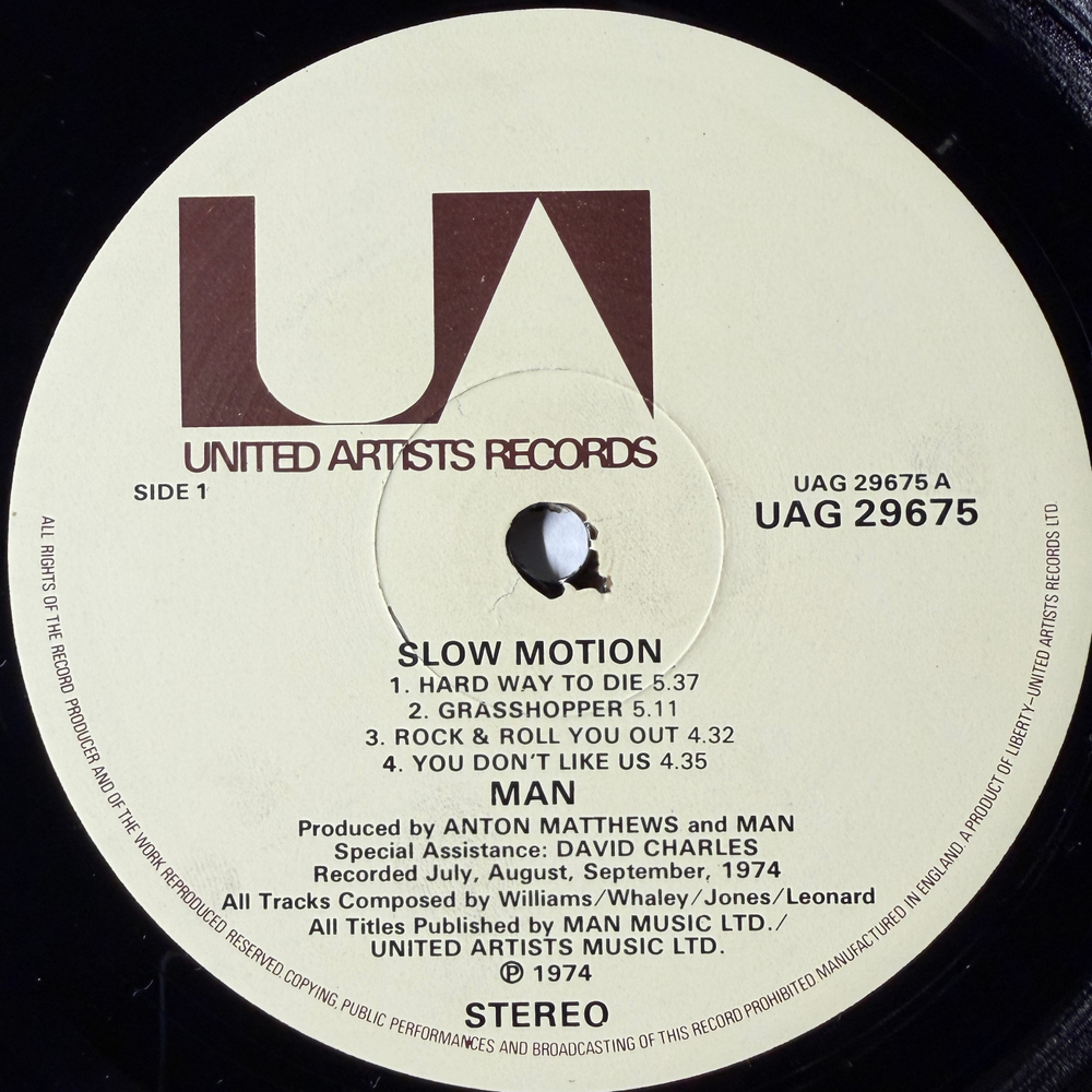 Man - Slow Motion (Англия 1974г.)