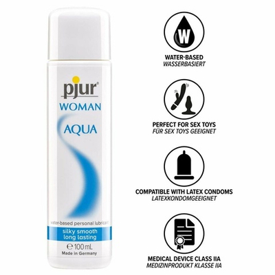 Лубрикант на водной основе Pjur Woman Aqua 100 мл