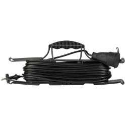 Удлинитель силовой ЭРА GREEN LINE FR-6-20m Greenline на рамке 1 розетка без заземления 20м ПВС 2x0.75мм2