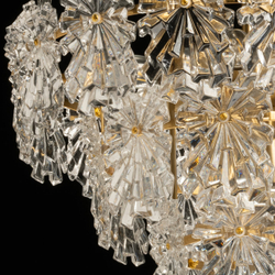 Люстра потолочная De City Бриз, 8 ламп E14, 480Вт, площадь освещения до 24м²