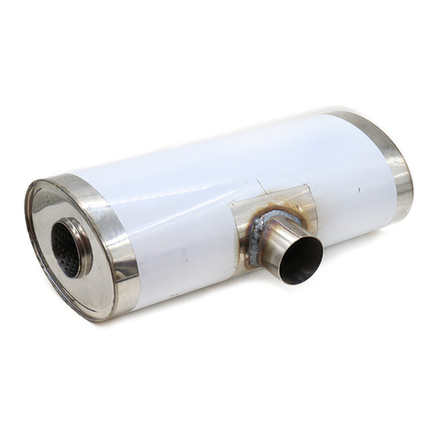 Глушитель универсальный нерж., набитый, прямоток 5.3.30.450