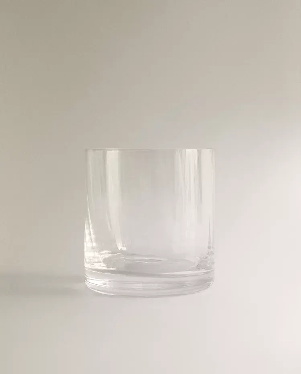 ZARA HOME СТЕКЛЯННЫЙ СТАКАН ДЛЯ ВИСКИ, ПРОЗРАЧНЫЙ