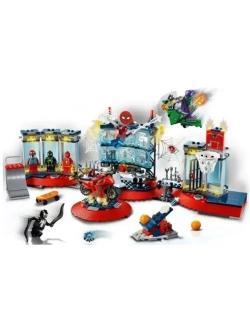 Конструктор Нападение на мастерскую паука 684 детали 60095