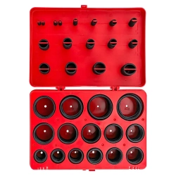 Кольца уплотнительные резиновые маслобензостойкие, 386пр. (метрические) RockForce##Rock FORCE RF-727