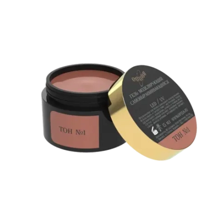 Гель камуфлирующий самовыравнивающийся Тон №01 15мл светло-розовый (тёплый) ОПЦИЯ