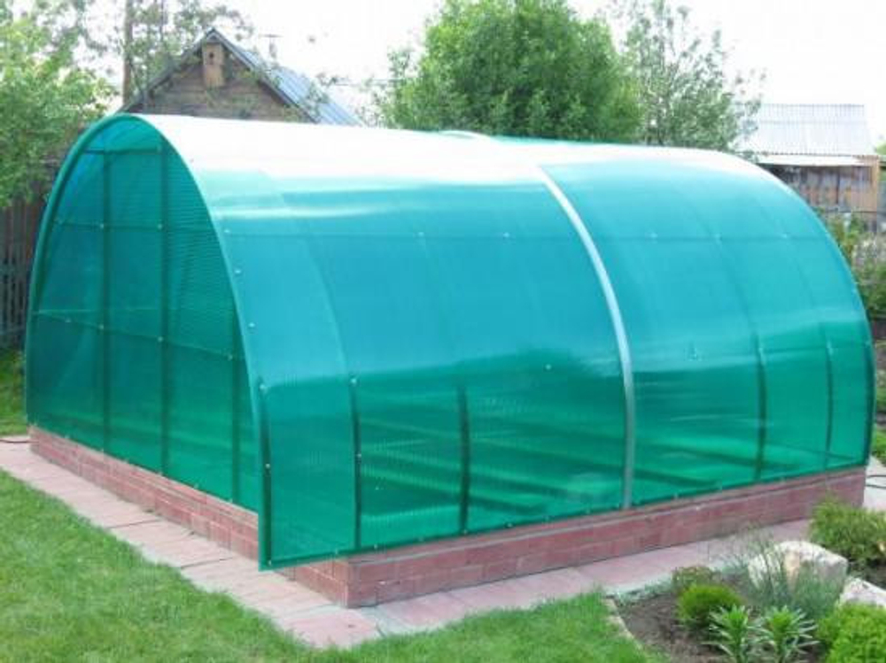 Поликарбонат сотовый Skyglass бирюзовый 4 мм 2,1х6 м