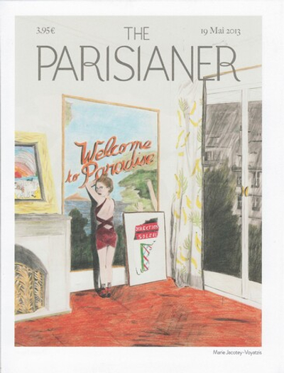 Постер журнала The Parisianer 19-05-2013, двойной