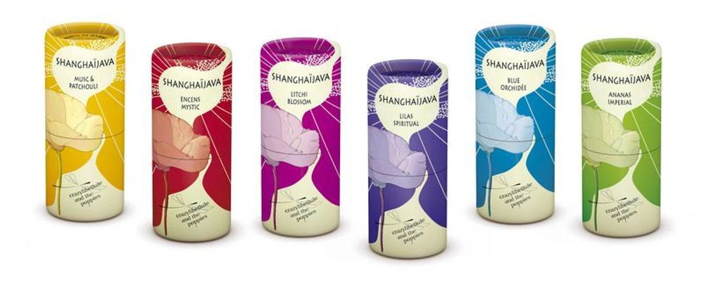 Crazylibellule and the Poppies ShanghaiJava Lilas Spiritual