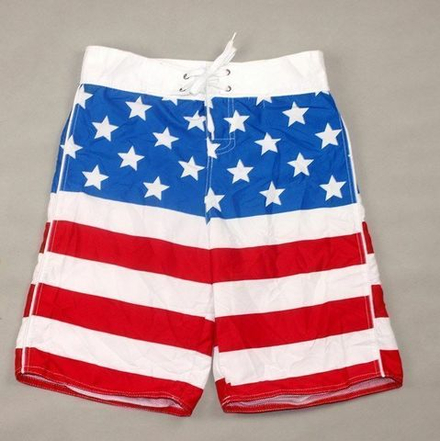 Мужские плавательные шорты с американским флагом Aussiebum US Flag Shorts classic