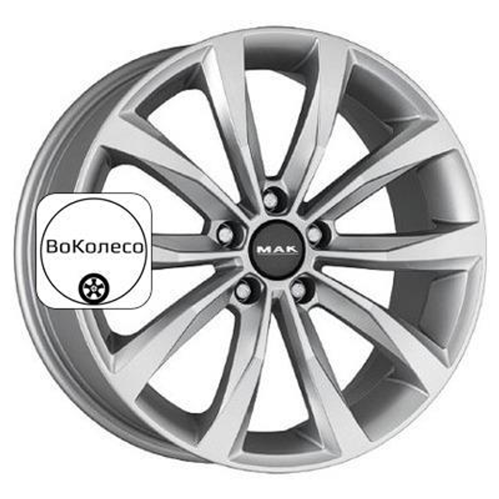 8x18/5x112 ET44 D57,1 Wolf Silver MAK