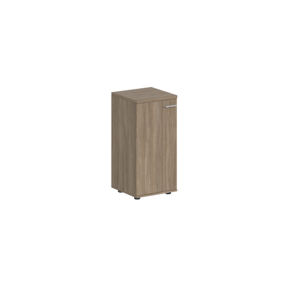 Шкаф низкий Сигма   400х400х825, 1 дв., з.ст HDF, левый