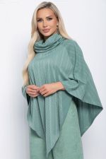 Пончо Арина (фисташковое) Б11007 LT Collection