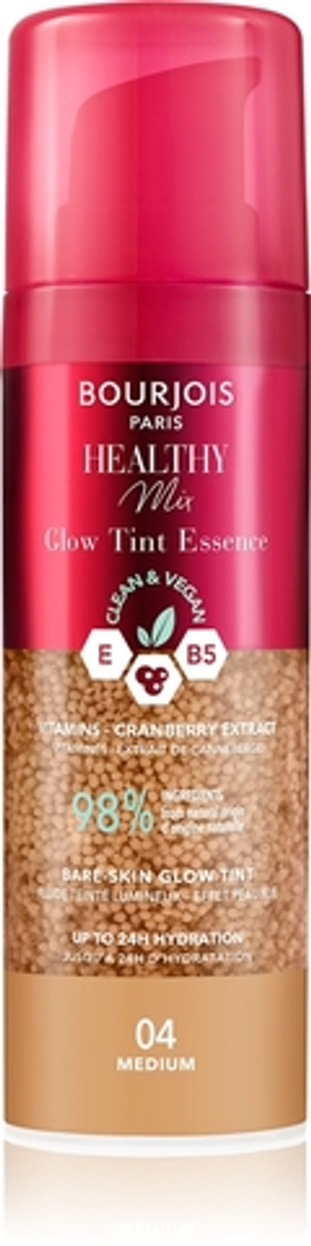 Bourjois Healthy Mix Glow Tint Essence - Эсенция увлажняющая оттенок Medium, 30 ml