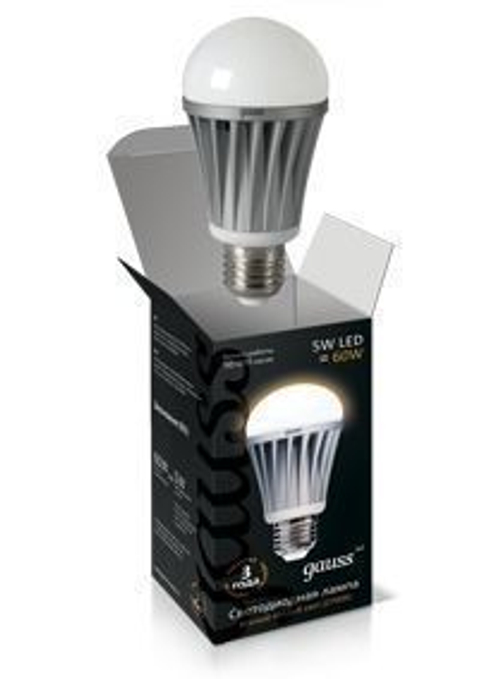 Лампа Gauss LED Globe Е27 5W 4200K