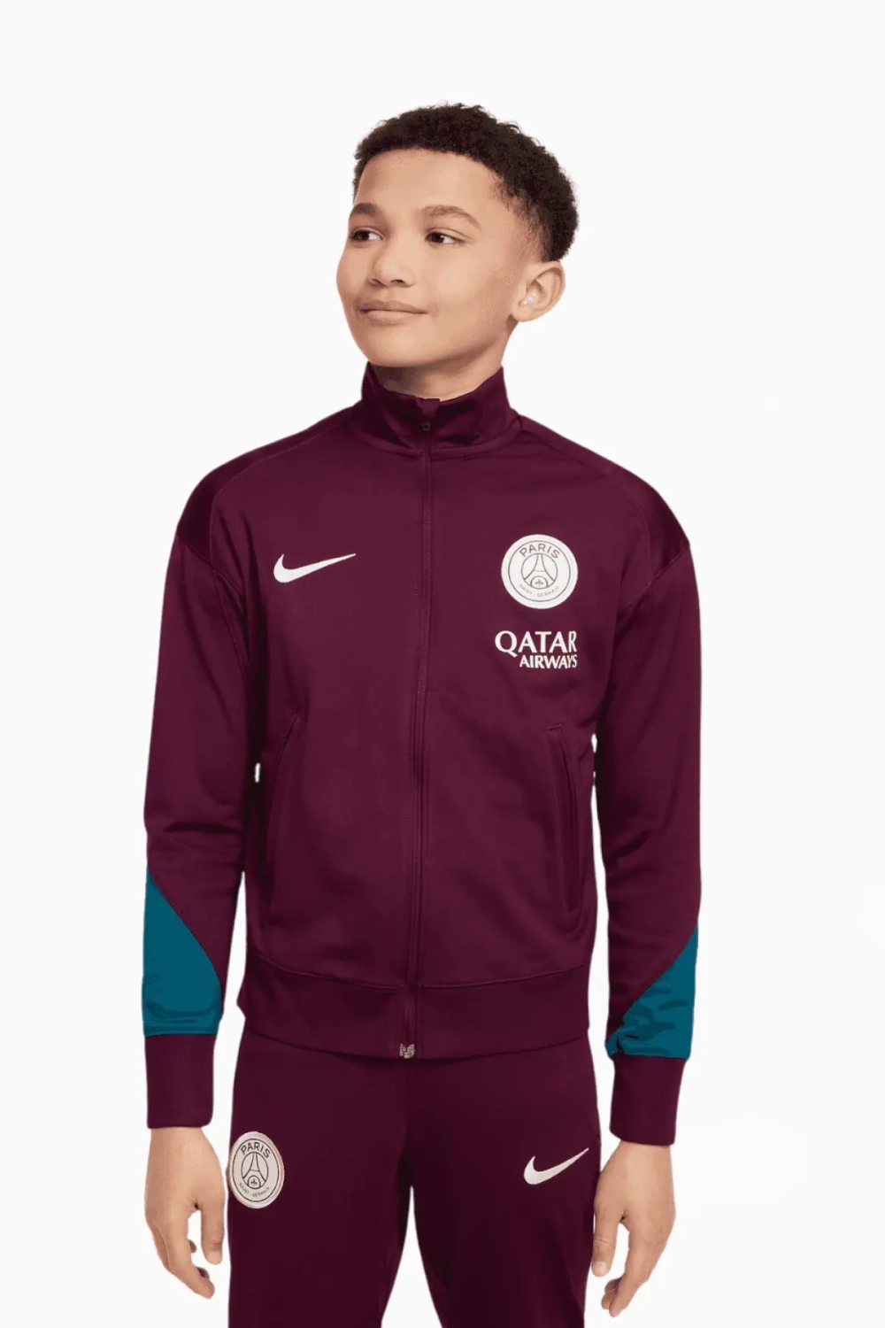 Спортивный костюм Nike PSG 24/25 Dri-FIT Soccer Knit Junior - бордовый