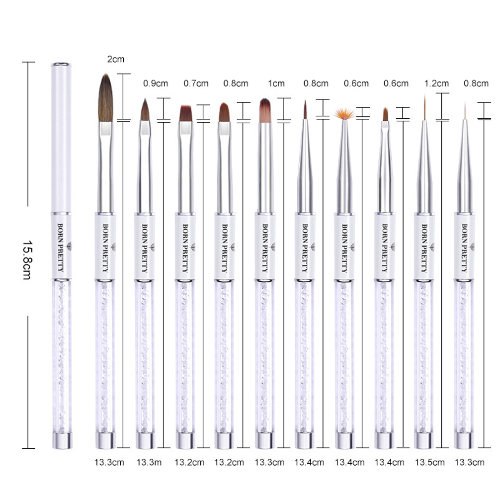 Кисть для акрила Born Pretty 44914-01