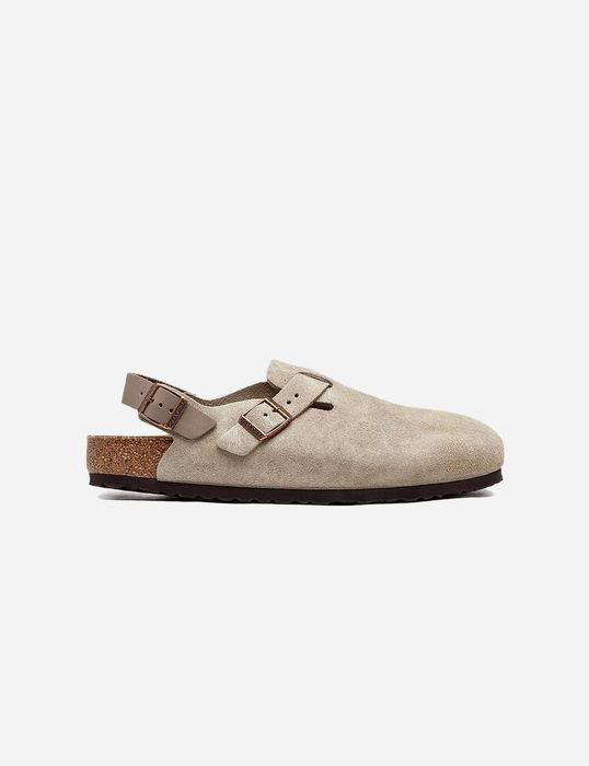 Birkenstock Tokio Taupe Clogs