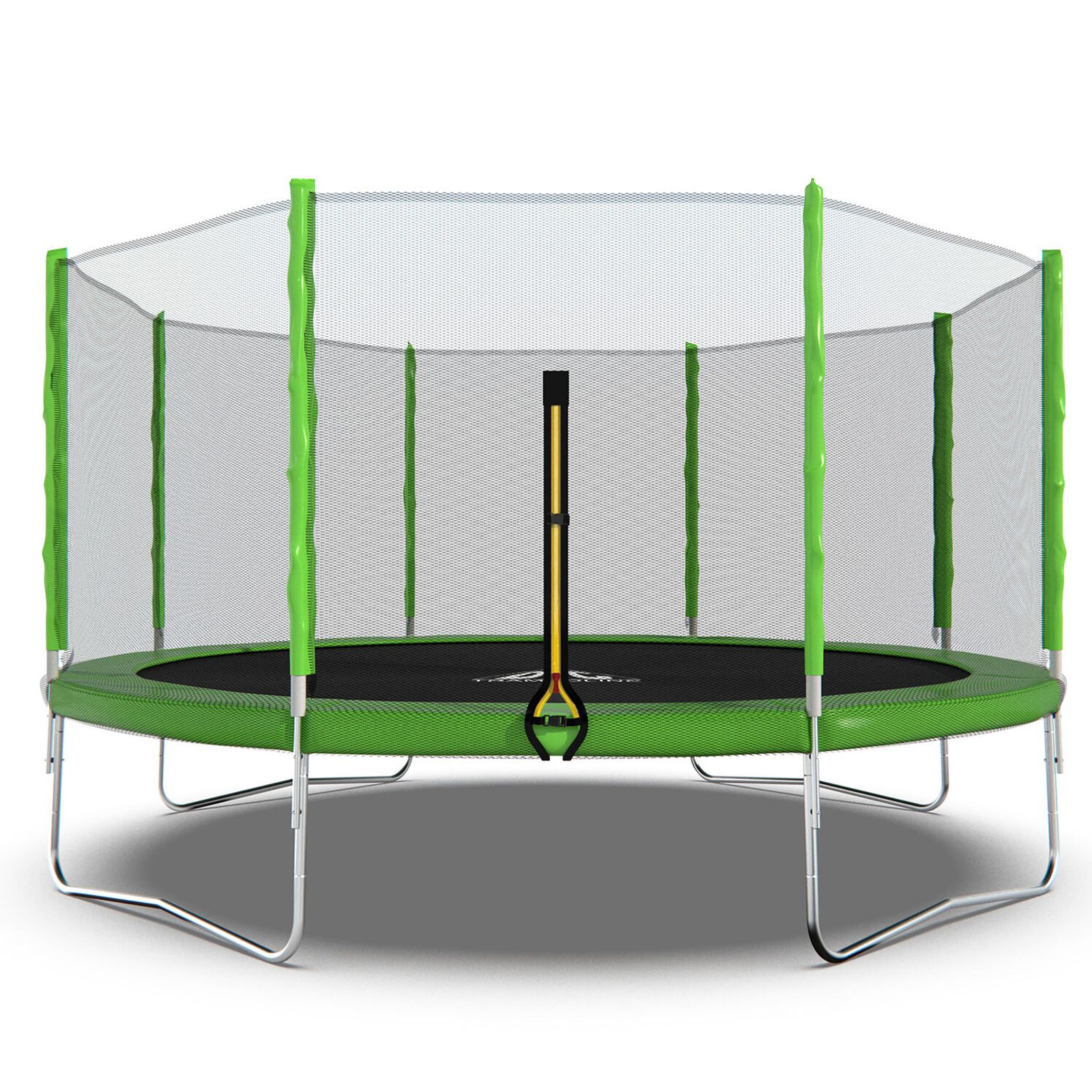 Батут DFC Trampoline Fitness с сеткой 14ft фото №2