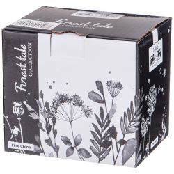 КРУЖКА LEFARD "FOREST TALE" GREY 350 МЛ (КОР=24ШТ.)