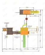Детская площадка на дачу