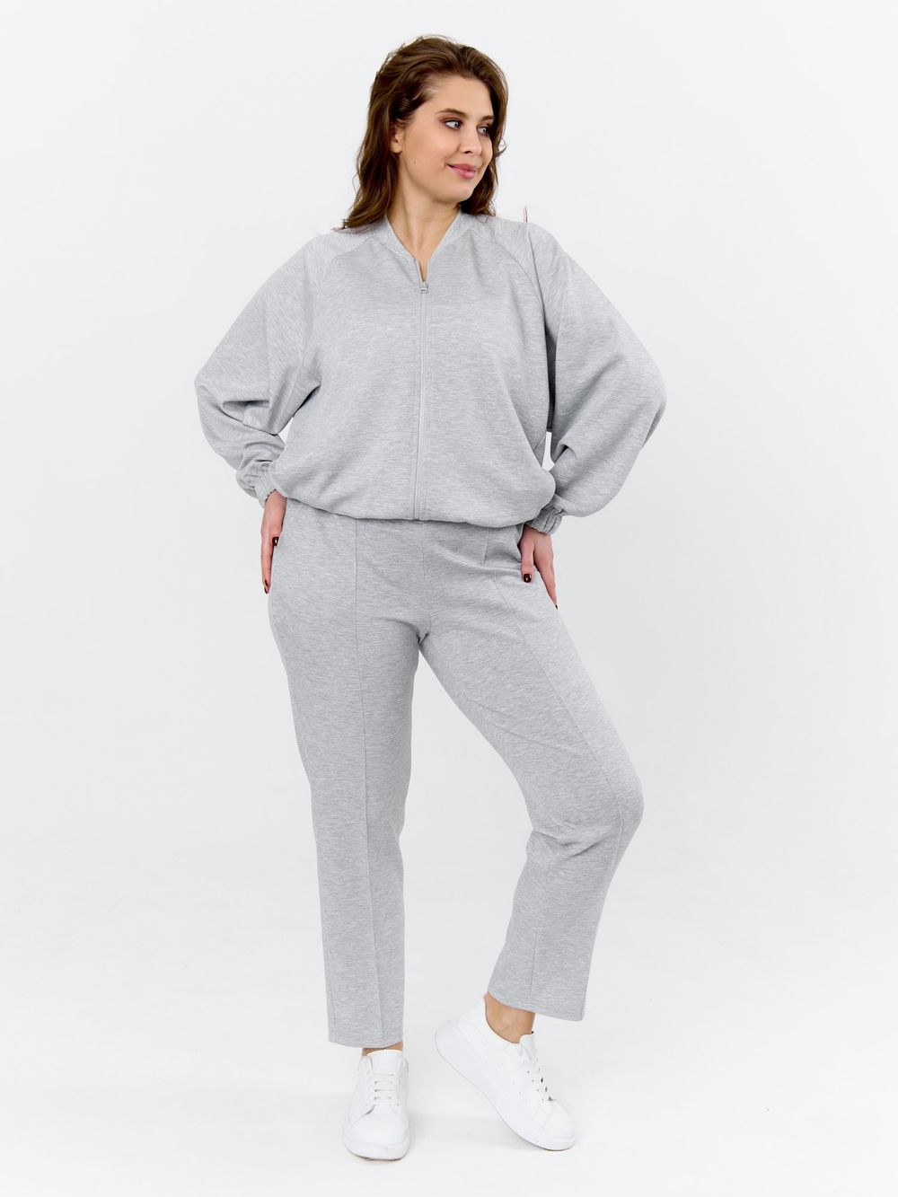 Бомбер Нео-1 Виотекс СЕРЫЙ МЕЛАНЖ