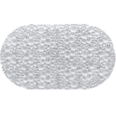 Коврик противоскользящий в ванную Линза 67см, прозрачный ЦБ-00-671