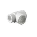 Тройник переходной Ø 25*20*25 ППР (белый)