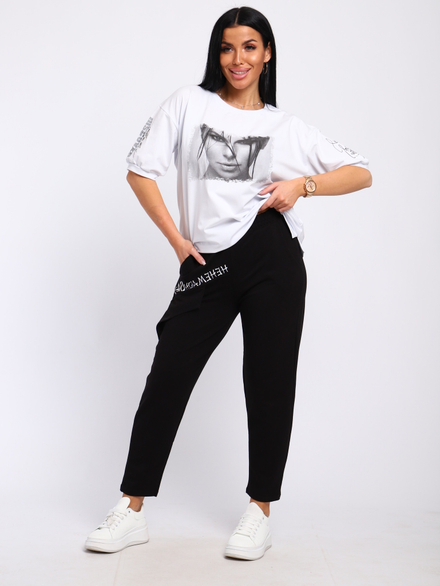 Брюки на манжете 2