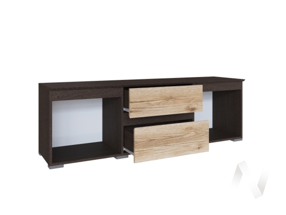 Тумба ТВ Гостиная Плейона (венге/дуб делано)