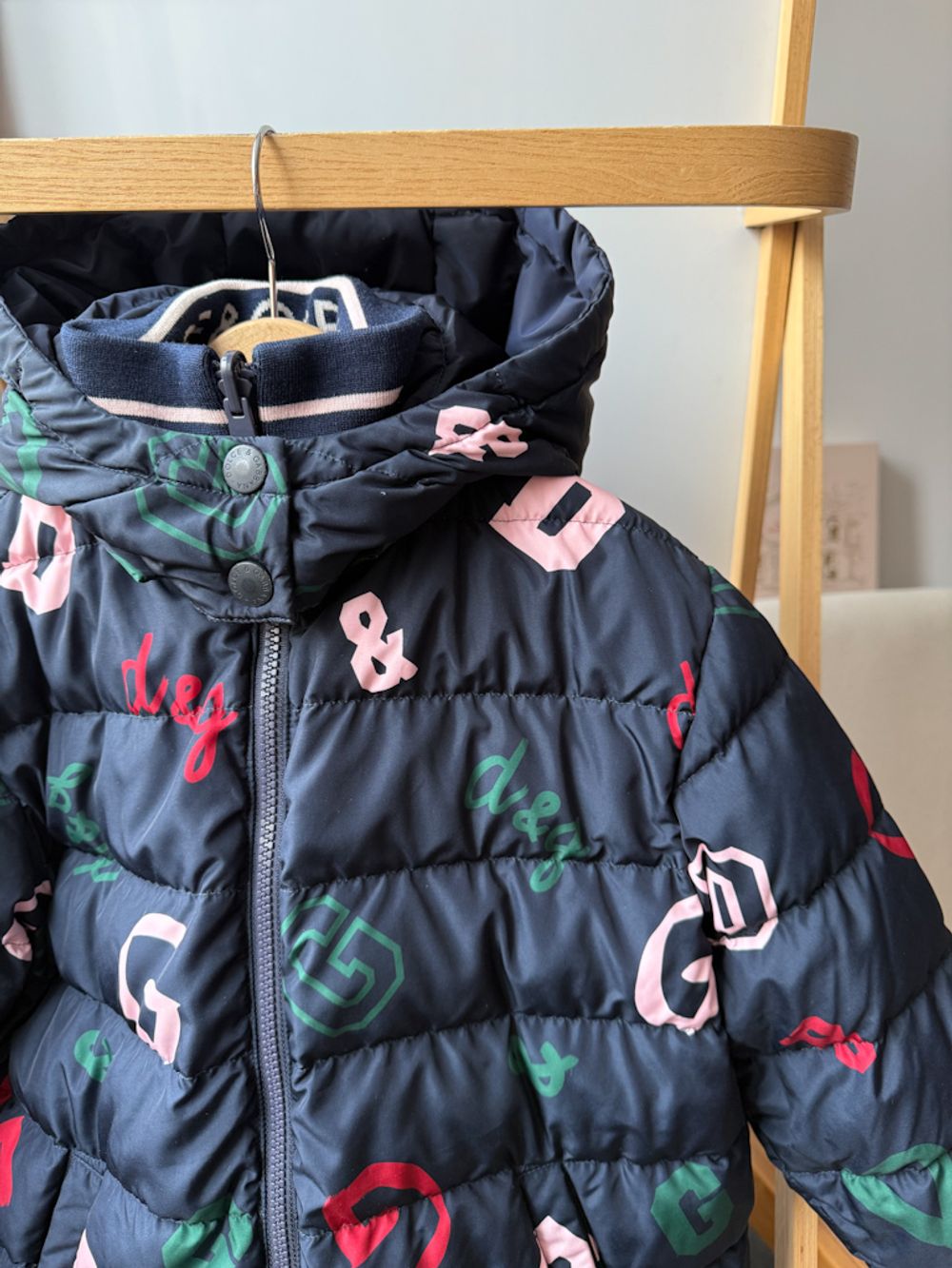 Двухсторонний пуховик Dolce&Gabbana, 128