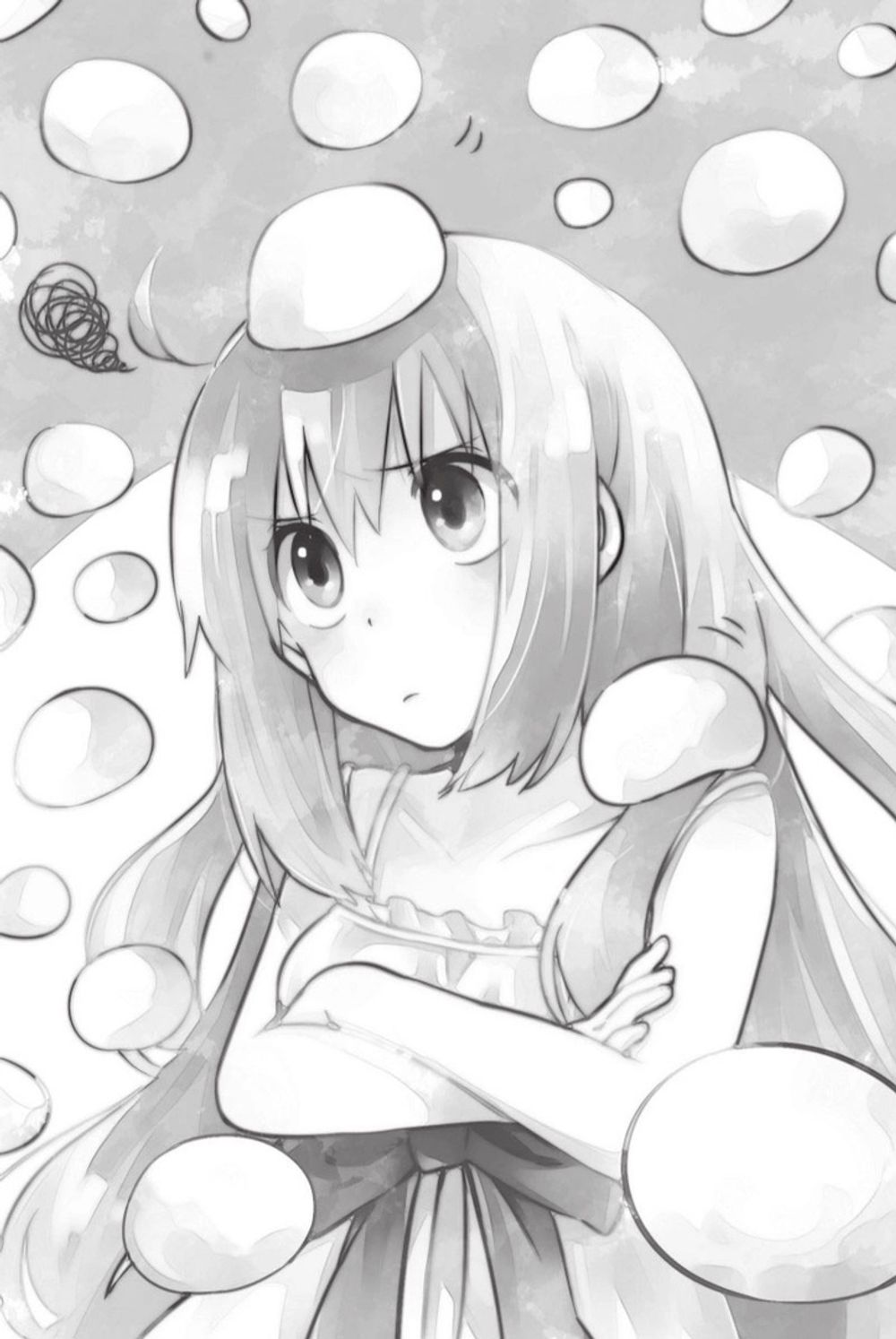 Ранобэ Девочка, которая любила макарони и прожила тысячу лет