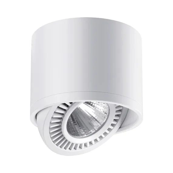 358813 OVER NT21 378 белый Светильник накладной светодиодный IP20 LED 18W 1600Лм 4000K 220V GESSO